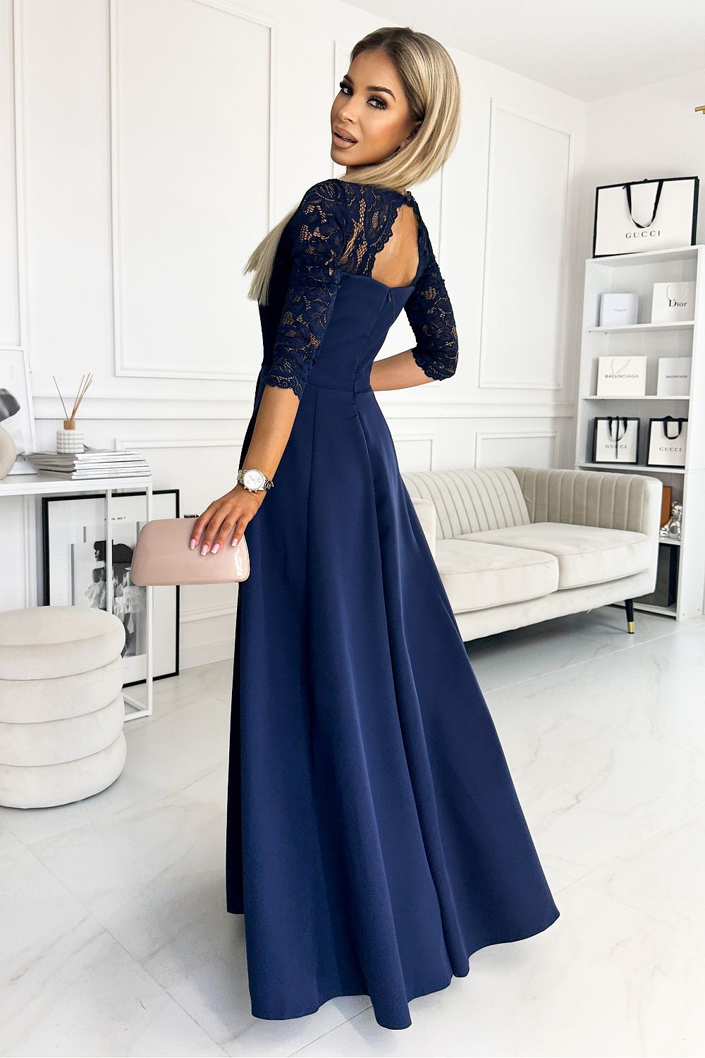 Long dress model 193523 Numoco - Trendyglobal 