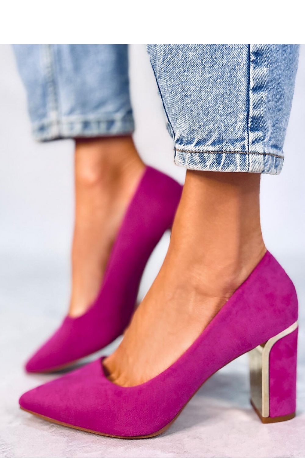 Blokkhæl pumps model 177292 Inello-Trendyglobal 