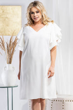 Plus size dress model 180444 Karko - Trendyglobal 