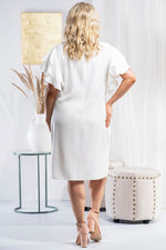 Plus size dress model 180444 Karko - Trendyglobal 