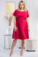 Plus size dress model 183338 Karko - Trendyglobal 