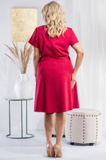 Plus size dress model 183338 Karko - Trendyglobal 