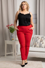 Plus size Trousers model 178541 Karko - Trendyglobal 