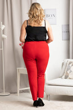 Plus size Trousers model 178541 Karko - Trendyglobal 