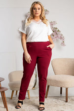 Plus size Trousers model 178541 Karko - Trendyglobal 