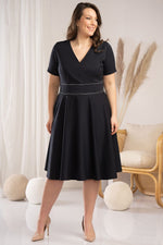 Plus size dress model 178555 Karko - Trendyglobal 