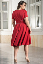 Plus size dress model 178555 Karko - Trendyglobal 