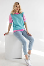 Kortermet sweater model 178641 PeeKaBoo - Trendyglobal 