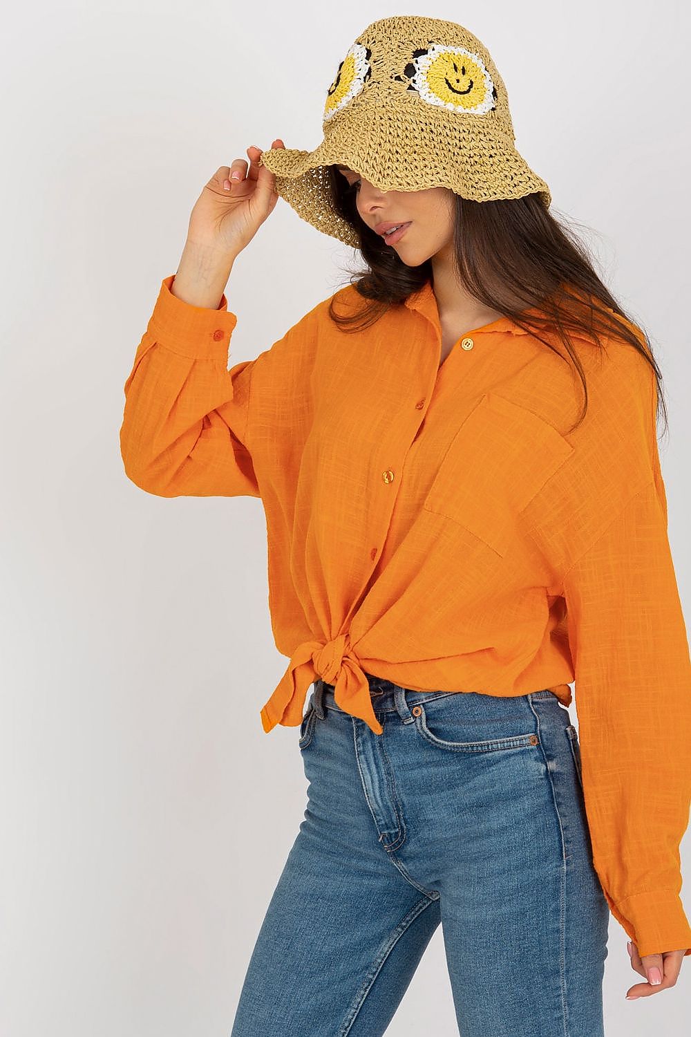 Long sleeve shirt model 179983 Och Bella - Trendyglobal 