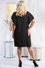 Plus size dress model 180444 Karko - Trendyglobal 