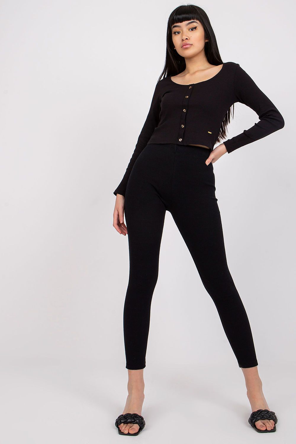 Long leggings model 180889 Rue Paris - Trendyglobal 