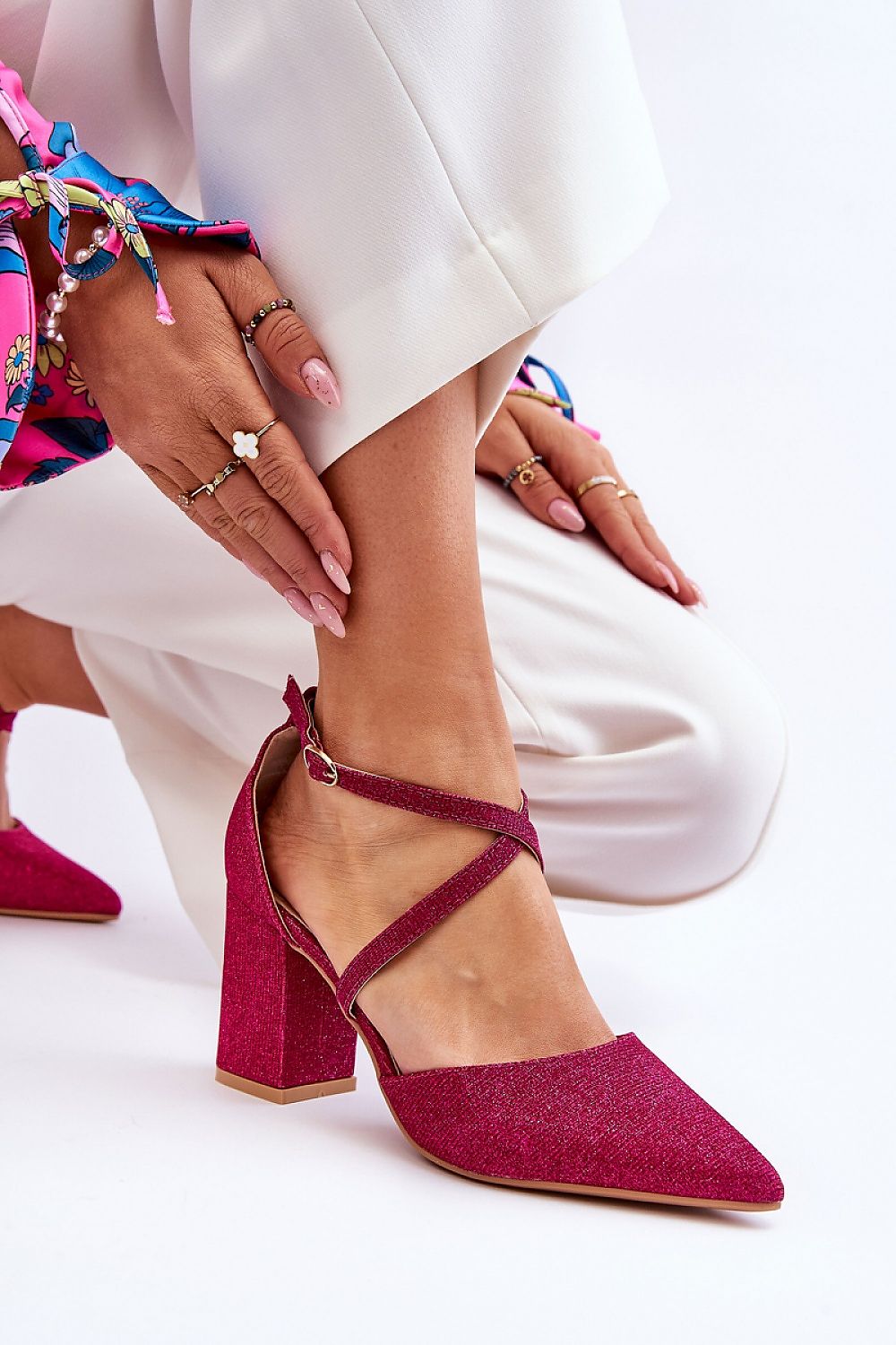 Block heel pumps model 181455 Step in style - Trendyglobal 