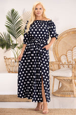 Plus size dress model 182181 Karko - Trendyglobal 