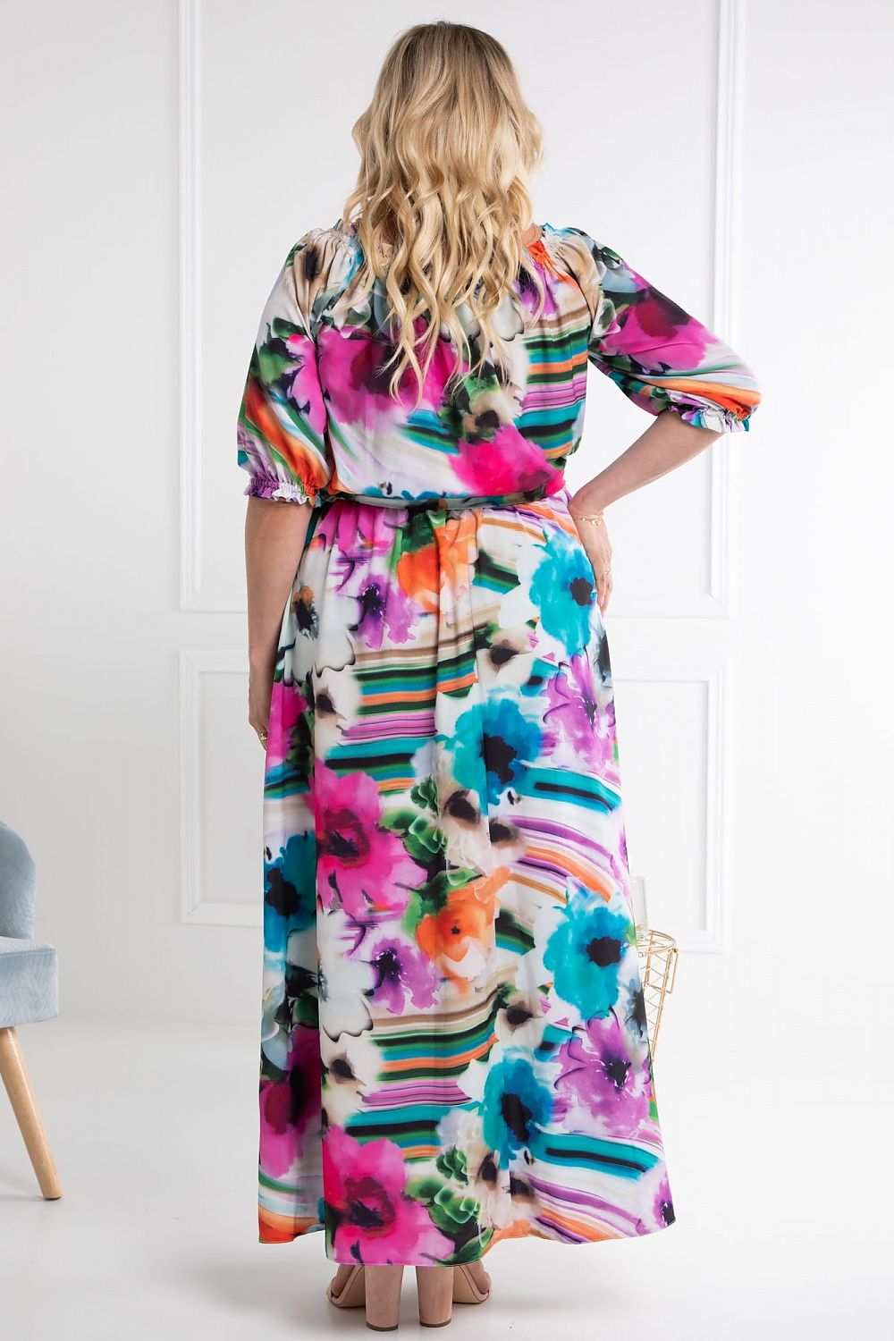 Plus size dress model 182181 Karko - Trendyglobal 