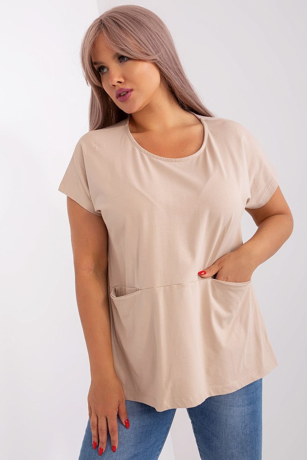 Plus size blouse model 182735 Relevance - Trendyglobal 