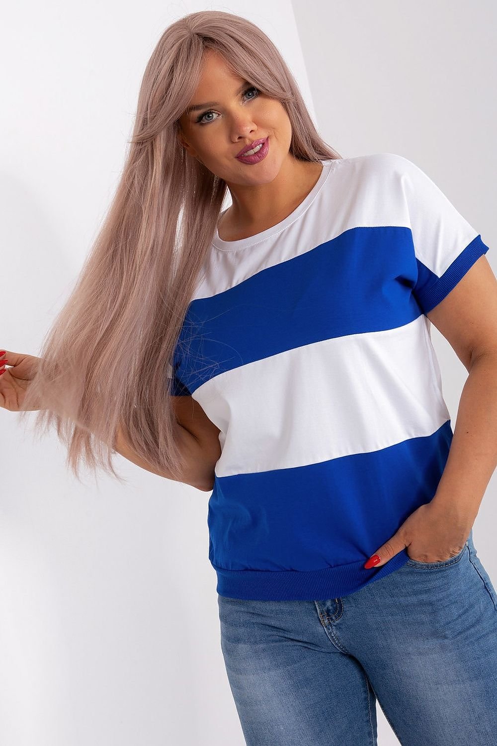 Plus size blouse model 182746 Relevance - Trendyglobal 