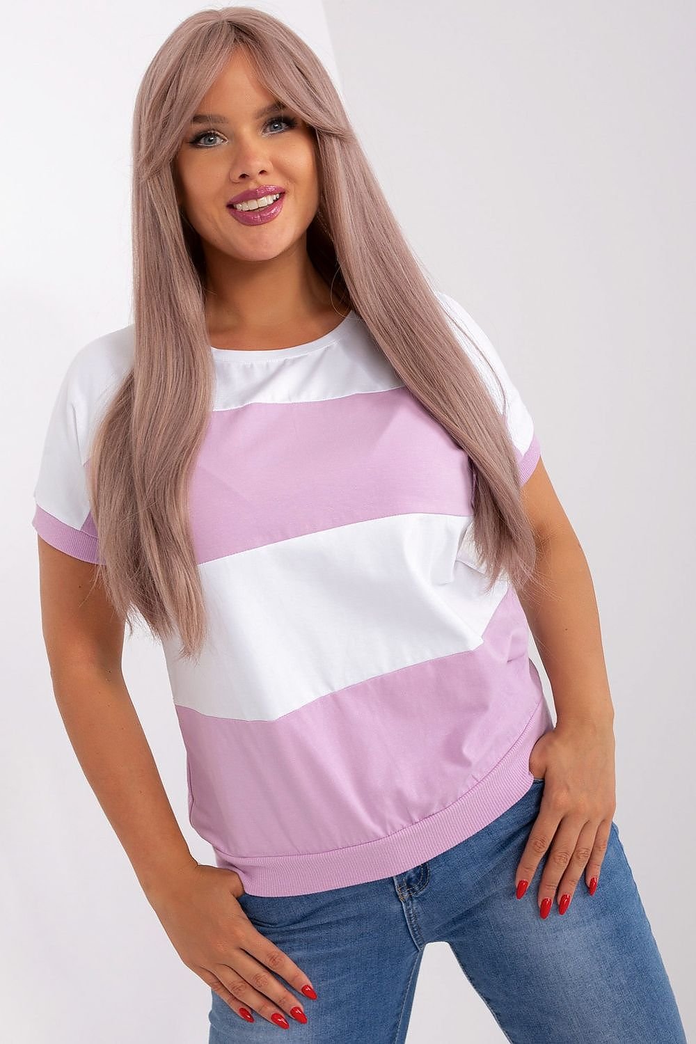 Plus size blouse model 182746 Relevance - Trendyglobal 