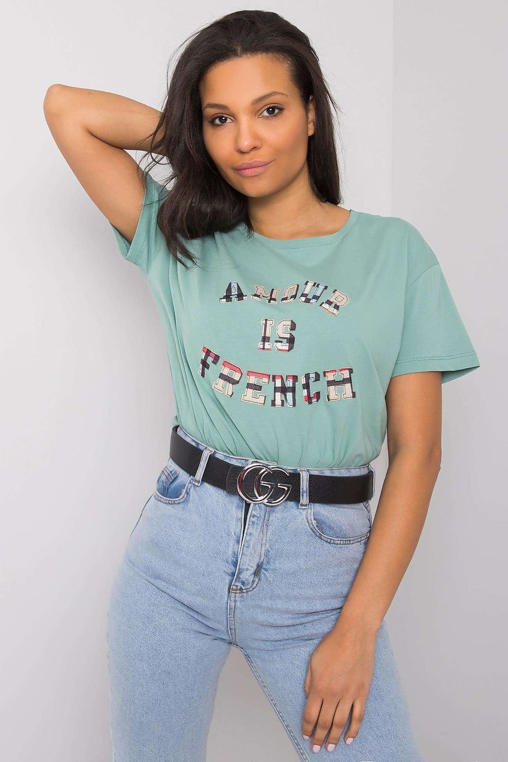 T-shirt model 182813 Fancy - Trendyglobal 