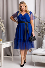 Plus size dress model 183335 Karko - Trendyglobal 