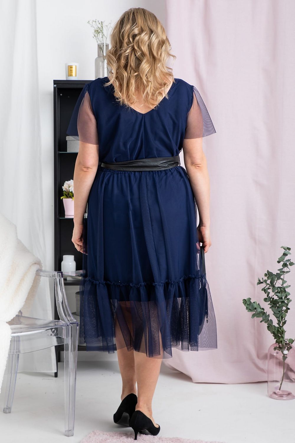 Plus size dress model 183335 Karko - Trendyglobal 