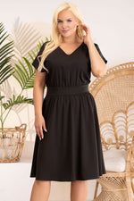 Plus size dress model 183387 Karko - Trendyglobal 