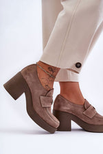 Heeled low shoes model 183950 Step in style - Trendyglobal 