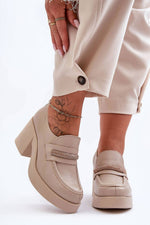 Heeled low shoes model 183964 Step in style - Trendyglobal 