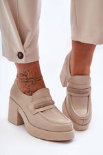 Heeled low shoes model 183964 Step in style - Trendyglobal 