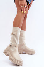 Thigh-Hight Boots model 184046 Step in style - Trendyglobal 