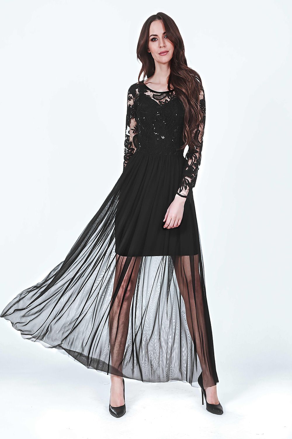 Evening dress model 184204 Marselini - Trendyglobal 