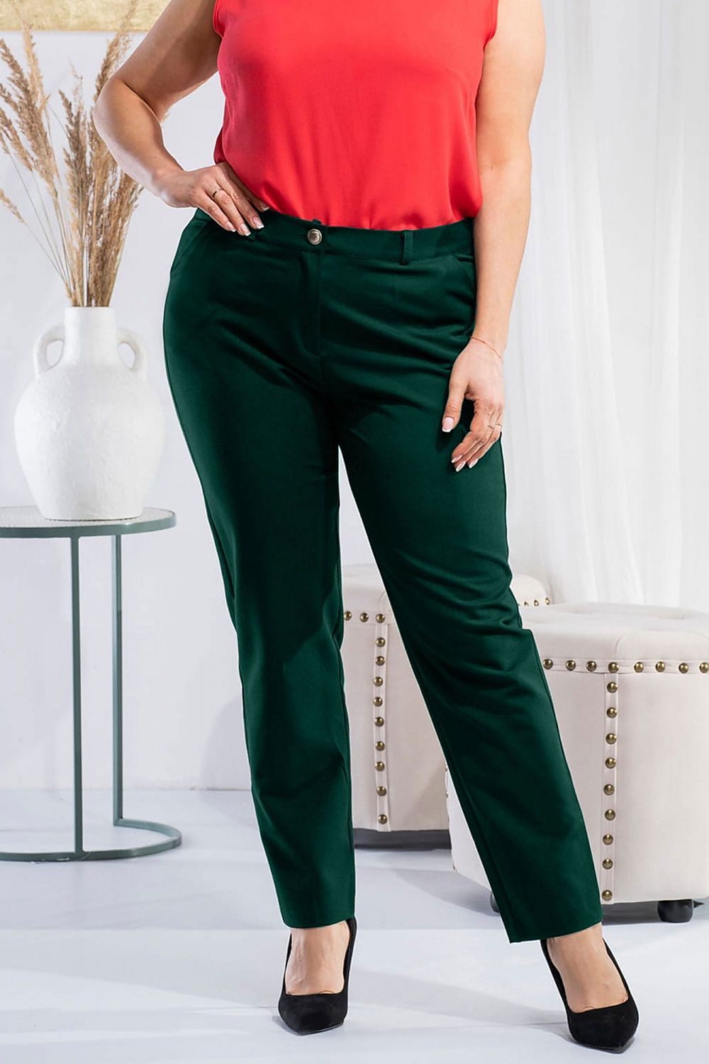 Plus size Trousers model 184893 Karko - Trendyglobal 