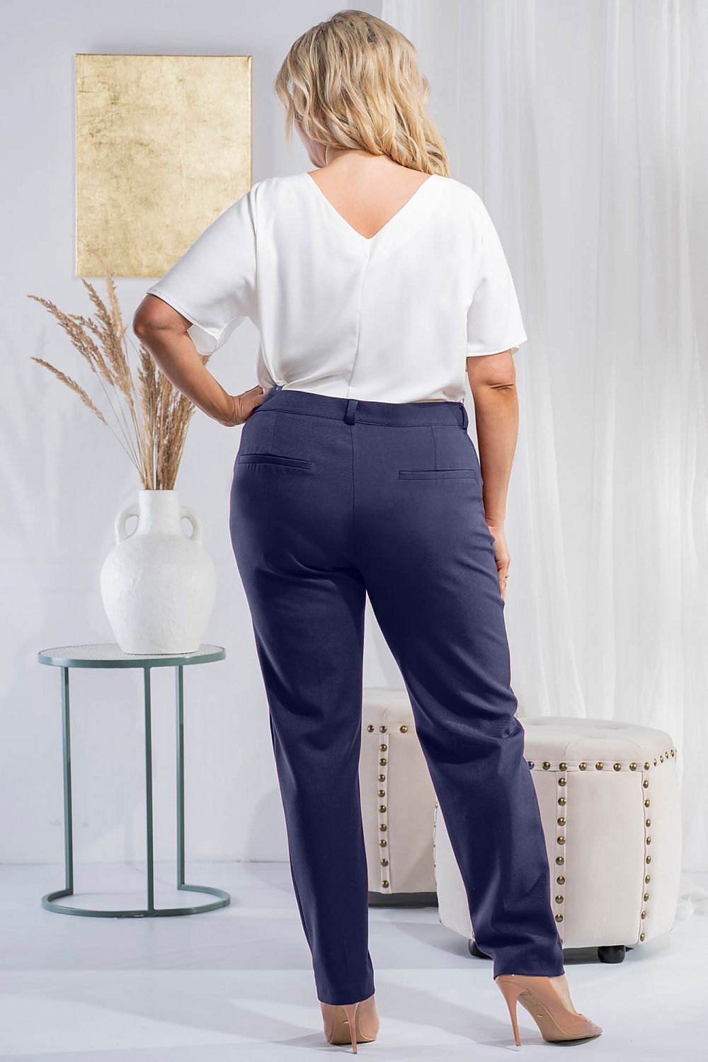 Plus size Trousers model 184893 Karko - Trendyglobal 