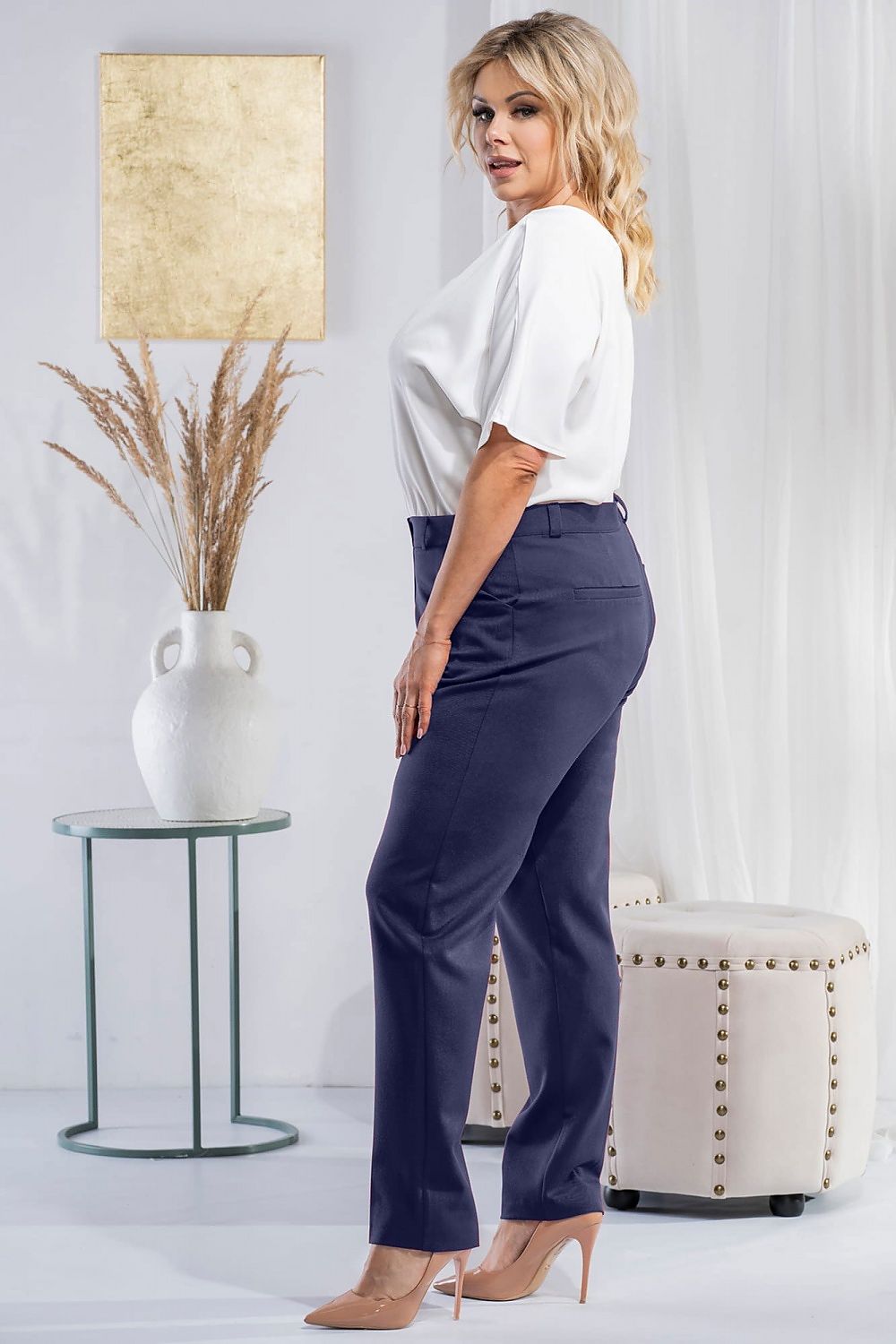 Plus size Trousers model 184893 Karko - Trendyglobal 