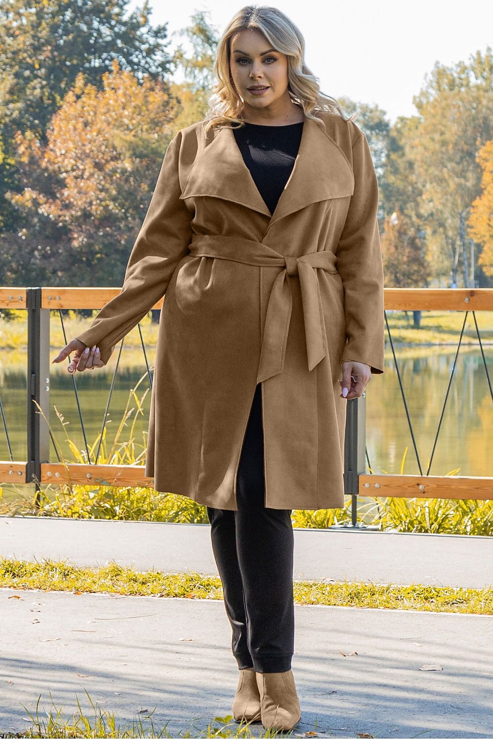 Coat plus size model 184903 Karko - Trendyglobal 