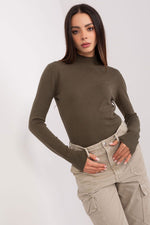 Turtleneck model 186508 Factory Price - green 3 / S/M