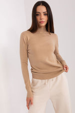 Turtleneck model 186508 Factory Price - brown / S/M