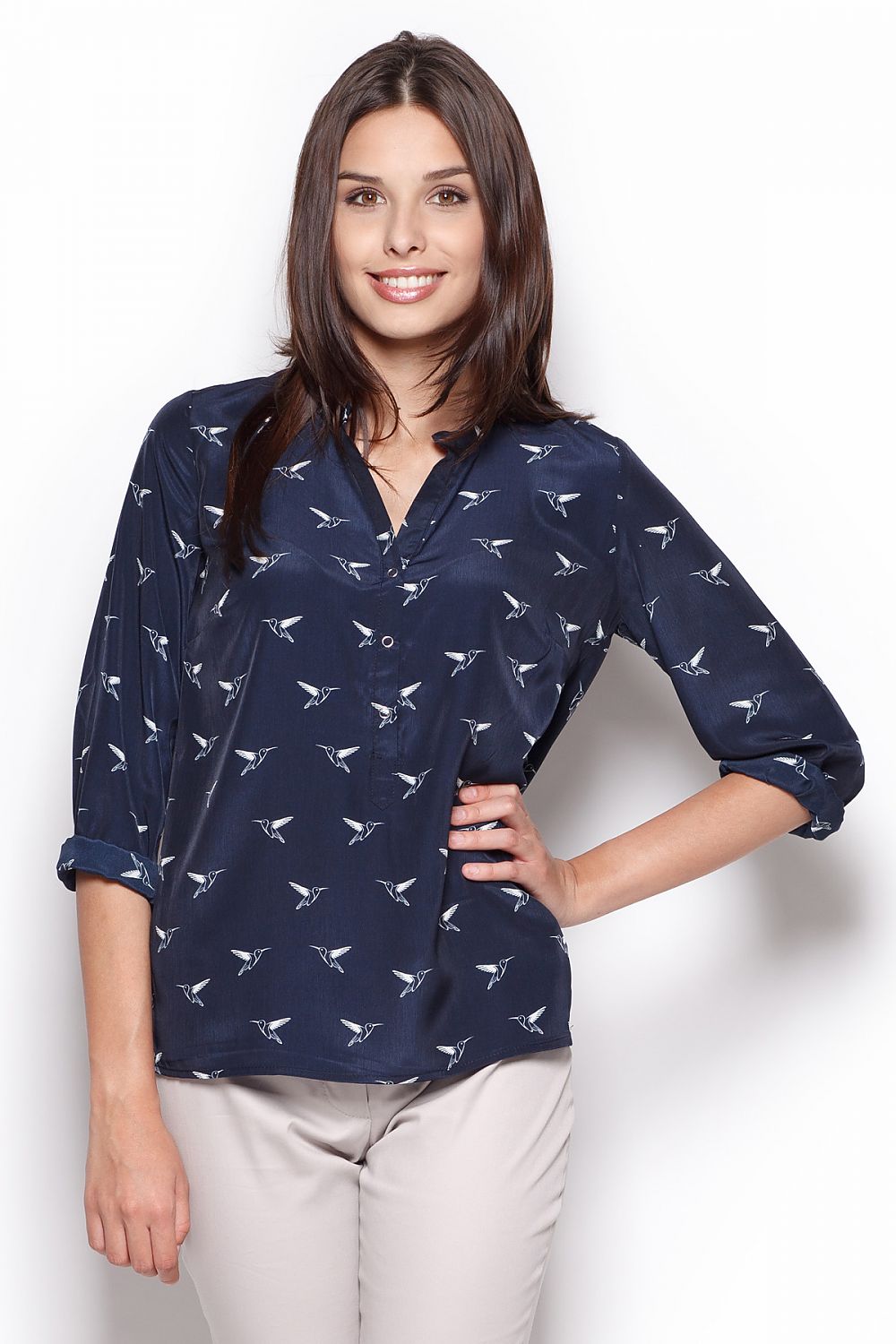 Long sleeve shirt model 44286 Figl - Trendyglobal 