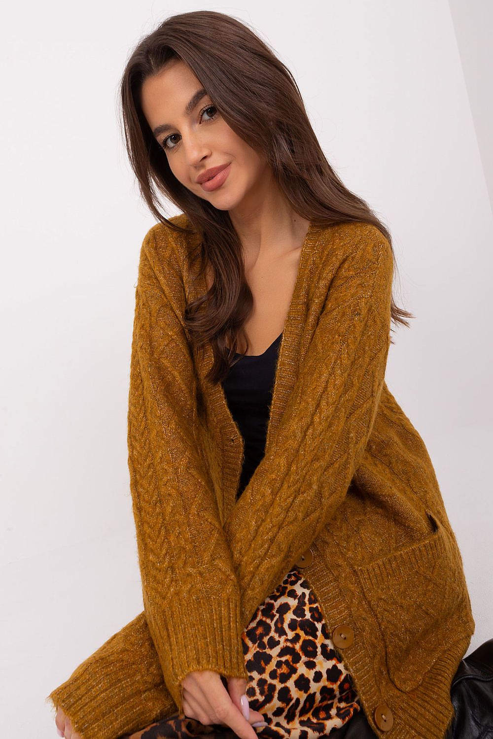 Cardigan model 186752 AT - Trendyglobal 