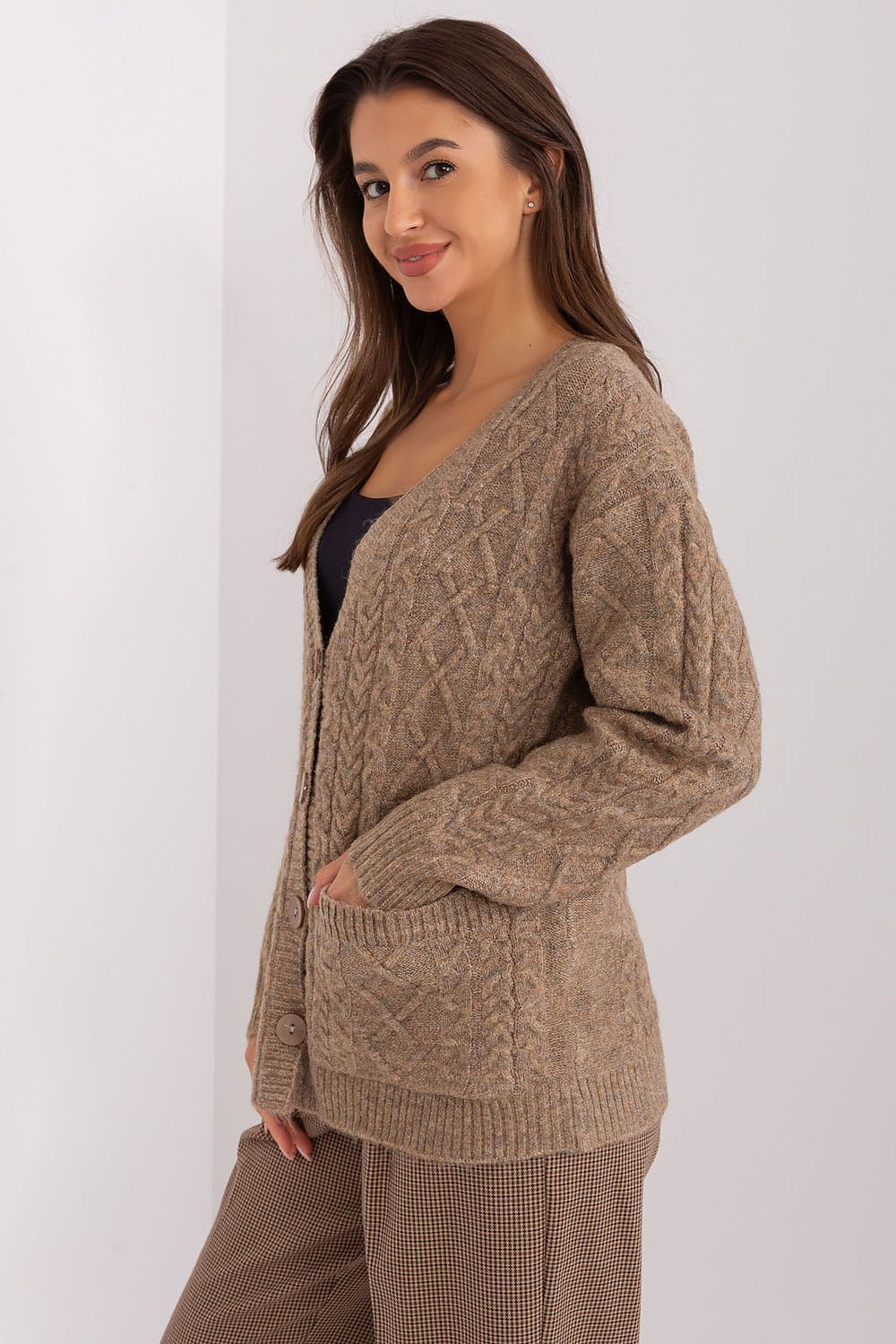 Cardigan model 186752 AT - Trendyglobal 