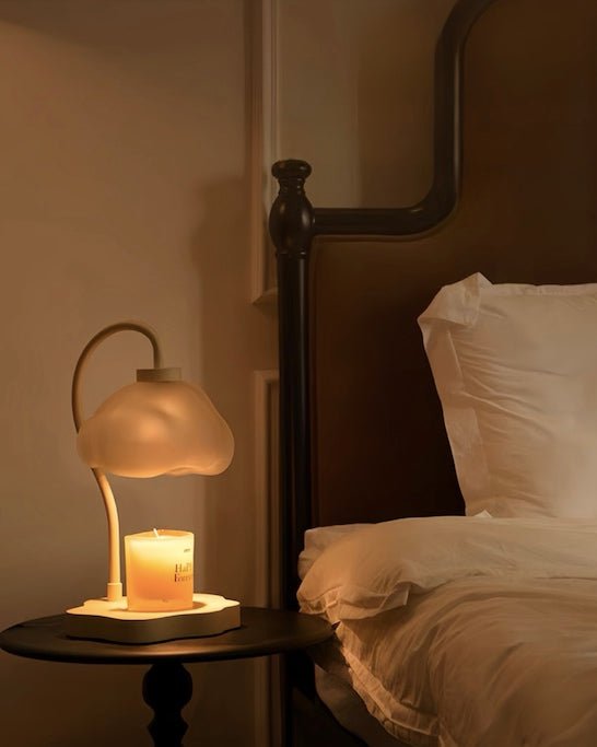 Cute Unique Cloud Candle Warmer Lamp With Timer For Large Candles - Trendyglobal 