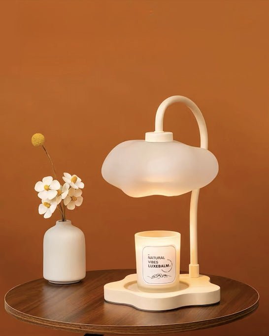 Cute Unique Cloud Candle Warmer Lamp With Timer For Large Candles - Trendyglobal 