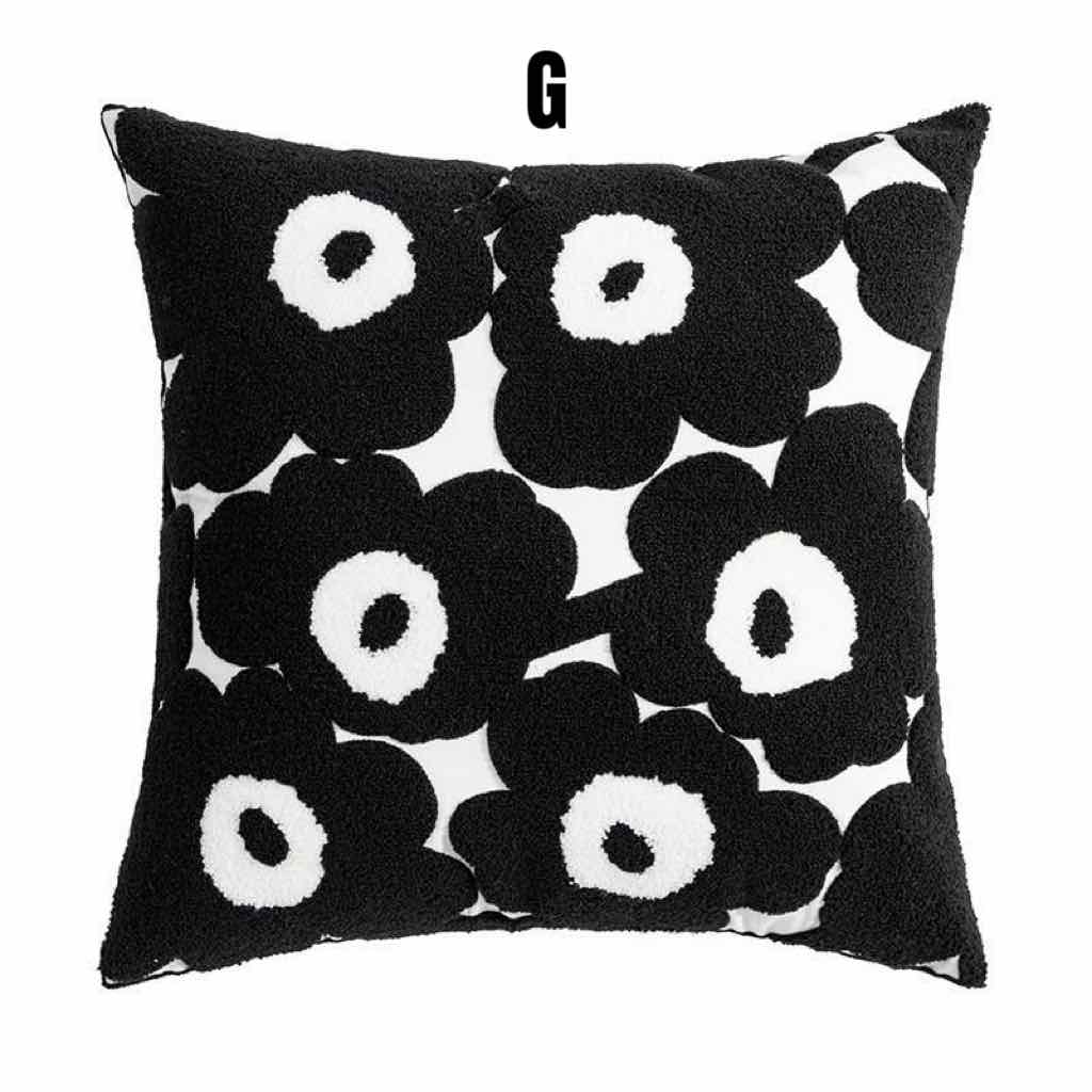 Cute Whimsical Sunflower Decorative Throw Pillow Pillowcase