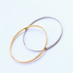 Armbånd Dame 18K Gullbelagt - Enkel Ring Design Moteriktig