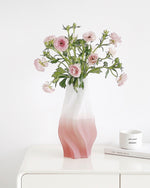 Drømmende Gradient Vase – Håndlaget Dekorativ Glassvase - Trendyglobal 