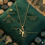 Tilpasset Bokstavhalskjede - Personalisert med Dine Initialer