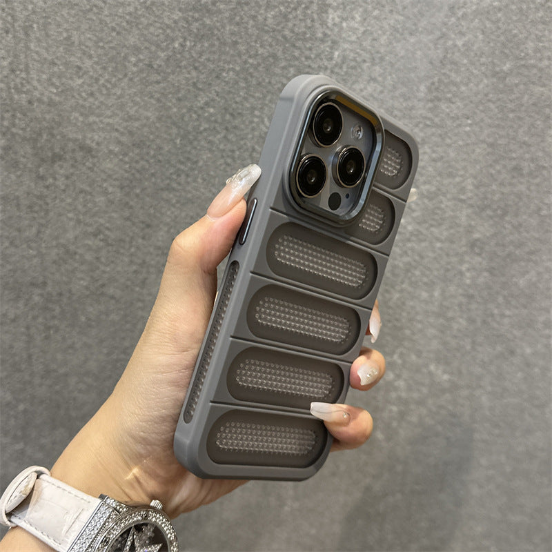 Varmeavledende deksel for iPhone 11-15 - Gray / IPhone15