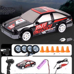 2,4G Drift Rc Bil 4WD RC Drift Bil Leke Fjernkontroll GTR Modell AE86 Kjøretøy Bil RC Racing Bil Leke For Barn Julegaver - Trendyglobal 