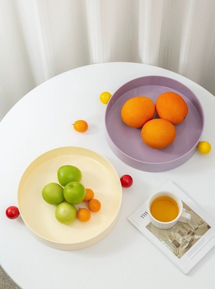 Jelly Bean Fruit Tray, Whimsical Dopamine Decorative Tray