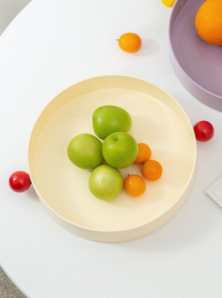 Jelly Bean Fruit Tray, Whimsical Dopamine Decorative Tray