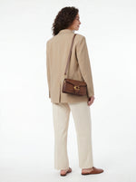 Crossbody Veske Dame | Liten Skulderveske med Dobbel Stropp